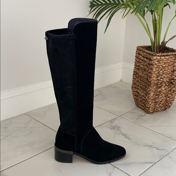 Coach suede knee height boots - Picture 8 of 9